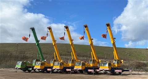 Liebherr all-terrain cranes