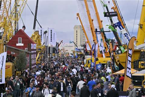 Crowds at Conexpo 2023