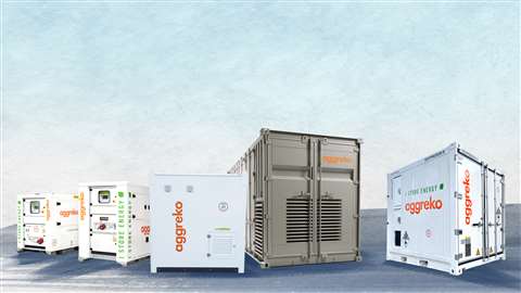 Aggreko Fleet of equipment