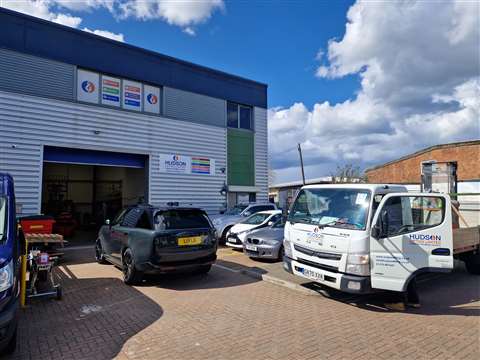 The newly opened West Drayton depot of Hudson Lifting