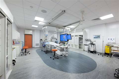Inside one of Darwin Group's specialist medical modular units