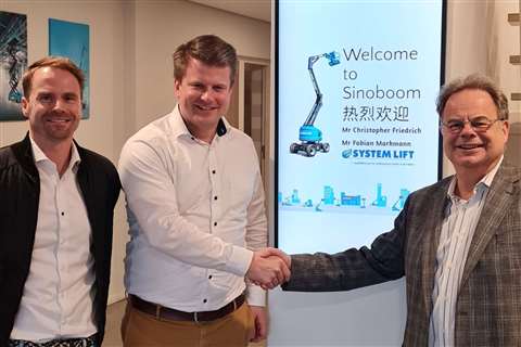 Sinoboom becomes System Lift approved supplier