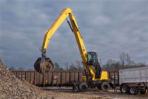 Cat launches Next Gen material handler