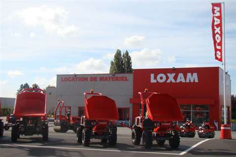 A Loxam depot