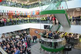 Official opening of the new CombiLift factory in Monaghan, Ireland