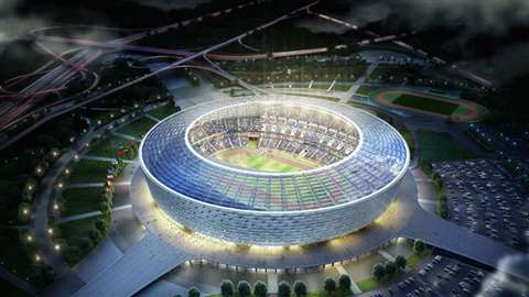 Azerbaijan’s Olympic Stadium, situated in the country’s capital of Baku