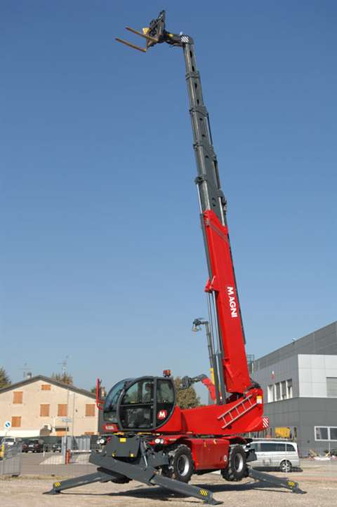 The 35 m working height RTH 5.35 from Magni