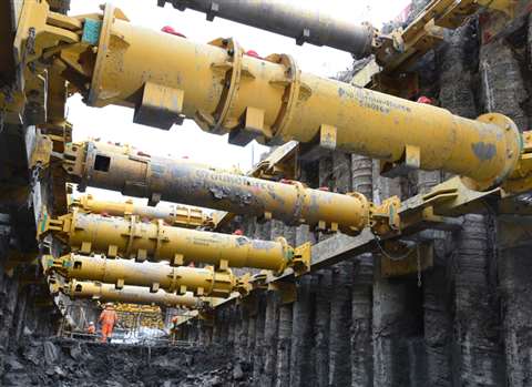UK-based rental company Groundforce has supplied bracing beams and hydraulic struts on rent to suppo