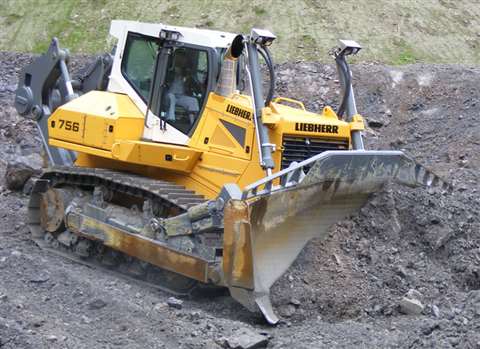 The new Generation 6 PR 756 Litronic is the largest hydrostatic drive dozer in the world.