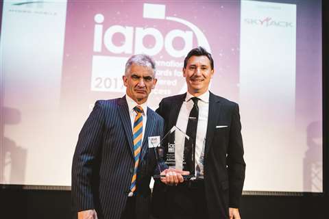 Drinks and awards162