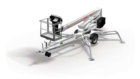 Dinolift's trailer-mounted Dino 180XT is being launched at APEX