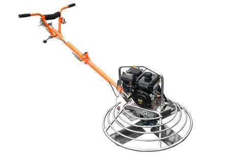 A Paclite Master900 trowel equipped with a Vanguard engine