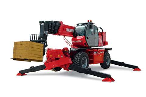 Manitou's MRT3255 rotating telescopic handler.