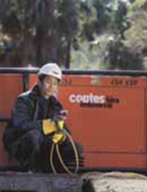 Coates has a fast-growing rental business in Indonesia.