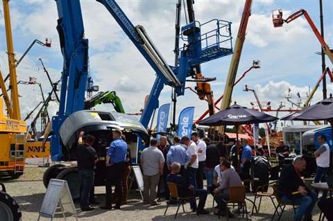 The Genie Z-60/37 FE hybrid at Vertikal Days 