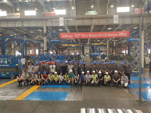 1000th Genie GS-1330m Scissor Lift