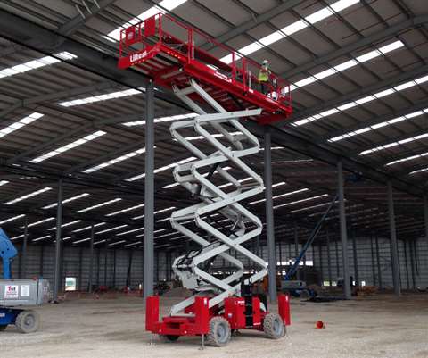 Lifterz has invested in MEC’s 6092RT Ultra-Deck scissor.