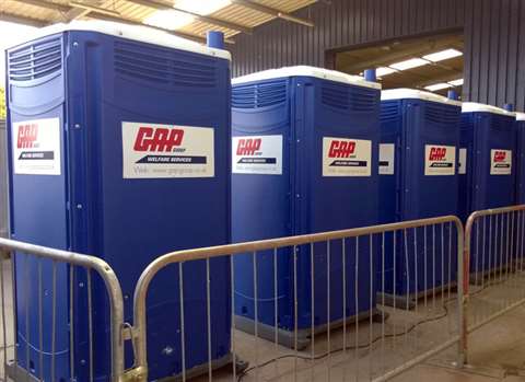 Gap Group’s new Welfare Services division will stock portable chemical toilets