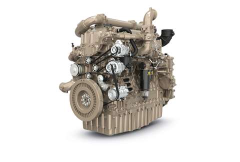 John Deere 18.0L Engine_Left View
