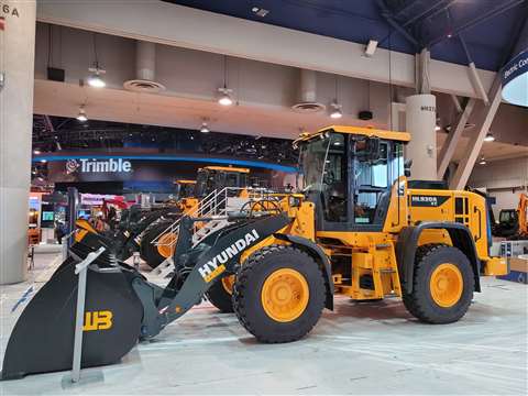 Cummins powered wheel loader