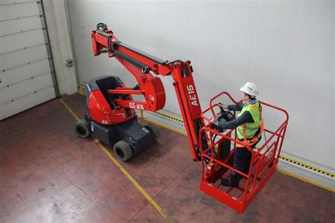 ELS Makine's AE15 articulated boom