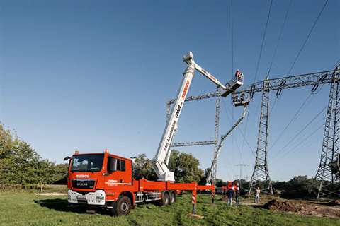 Mateco puts its new LT 540 KD rough terrain through its paces.