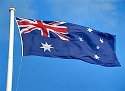 127535 aus flag