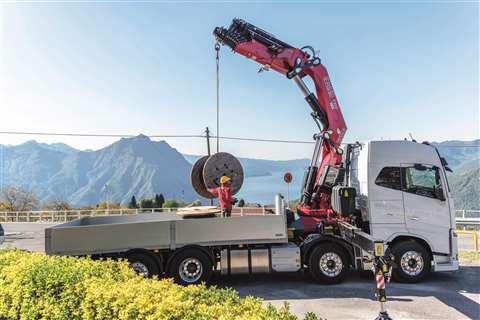 Loader crane