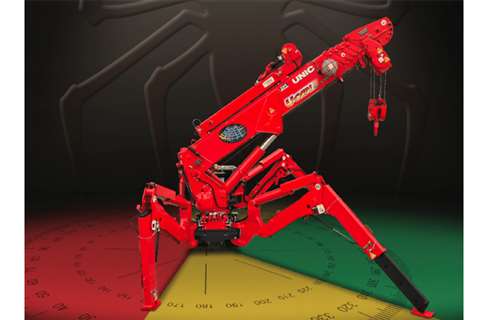 UNIC URW-295-3 mini spider crane web index