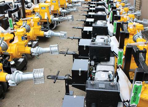 UK pump manufacturer Selwood continues to
expand its rental fleet