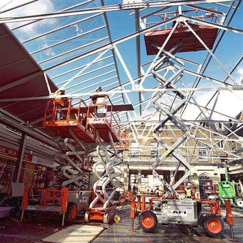 AFI machines at London’s Greenwich Market, UK.