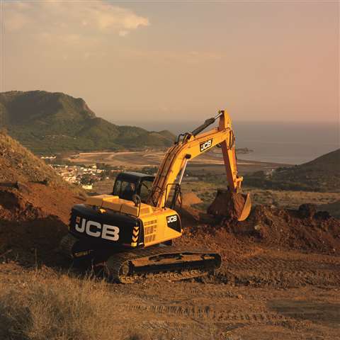 The 26 tonne class JS260 is one of 23 new excavators JCB is launching.