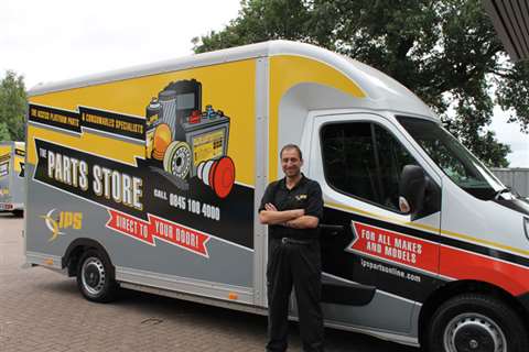 Kem Mustafa, southern area sales for IPS, with his new van