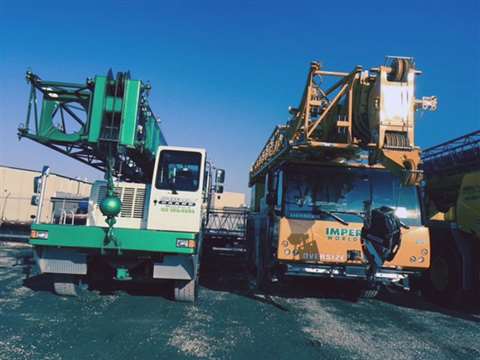Imperial Crane Service and Speedway Crane