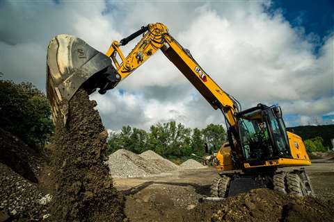 Cat's M316 Next Generation wheeled excavator