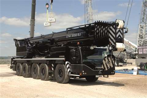 Liebherr's LTM 1230-5.1 wheeled mobile crane launched in 2018