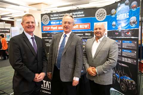 Clive Harris (CEA), Rob Oliver (CEA) and Kevin Howells (Datatag)