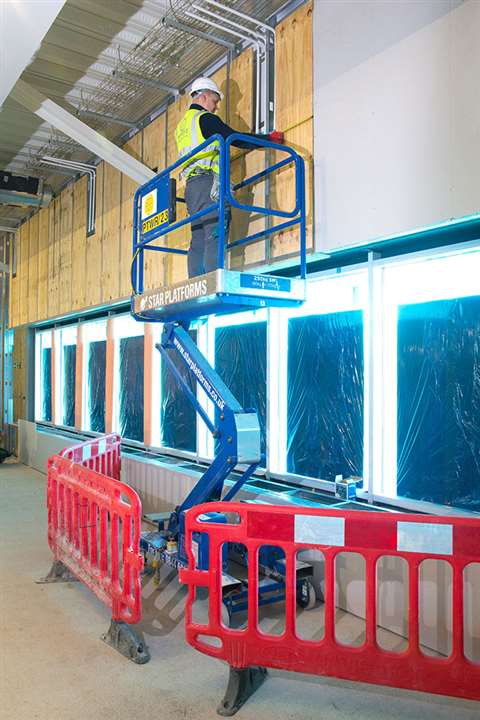 The 5.10m push tower by Star Platform