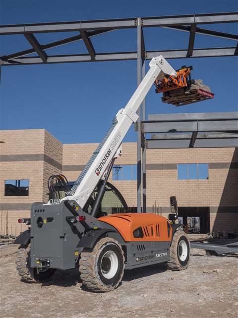 Snorkel sr5719 compact rough terrain telehandler