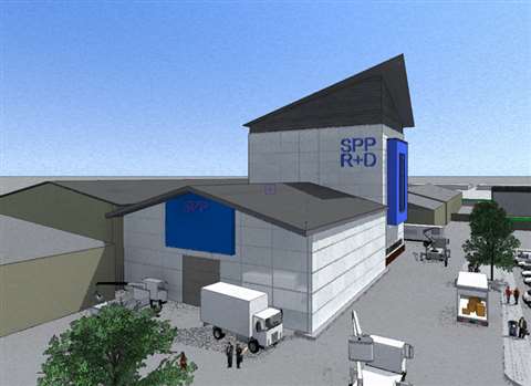 An artist's impression of the new R&amp;D facility