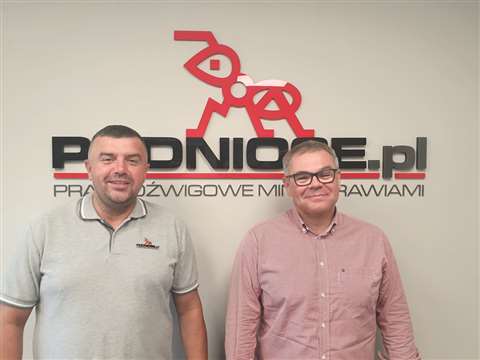 Marcin Drabczyk (left) and Wojciech Jendra of Podniose Poland
